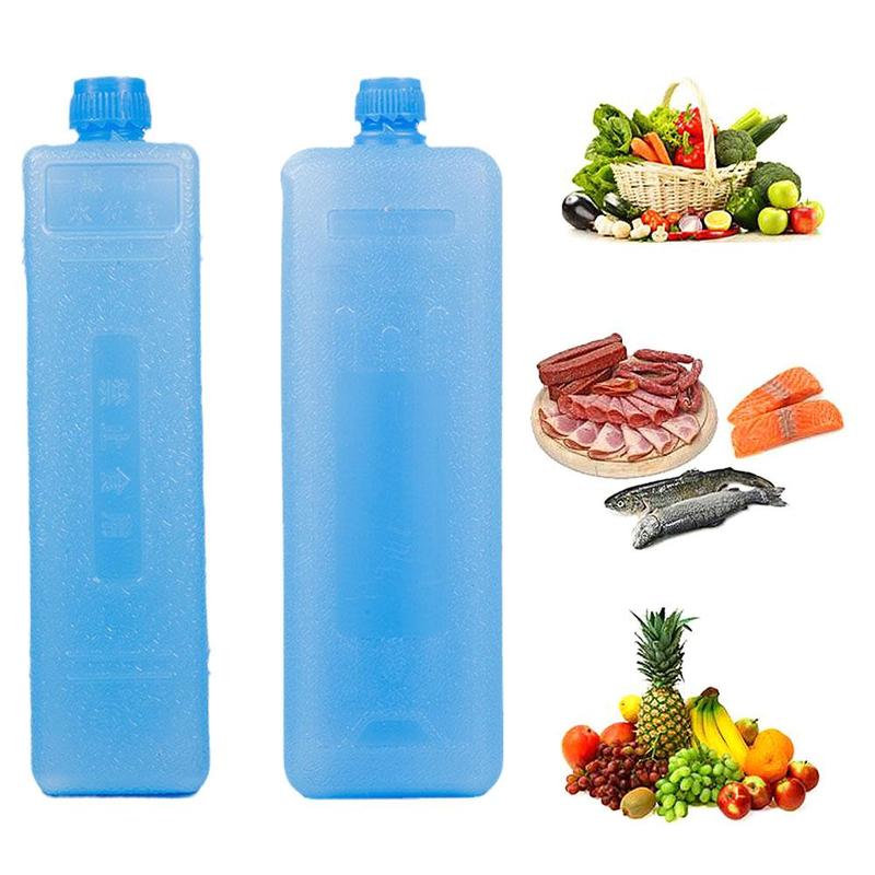 Freezer Ice Blocks Reusable For Picnic Travel Lunch Cool Cooler Pack Bag Water Injection Box 6