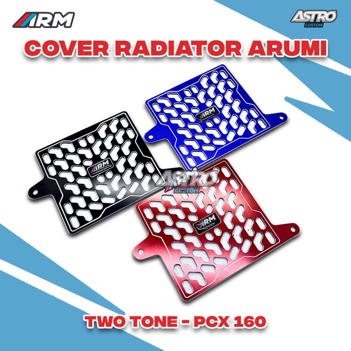 Arumi Radiator Jual ARUMI Cover Radiator Two Tone Vario 160 PCX 160 ADV 160 ARM FULL ...