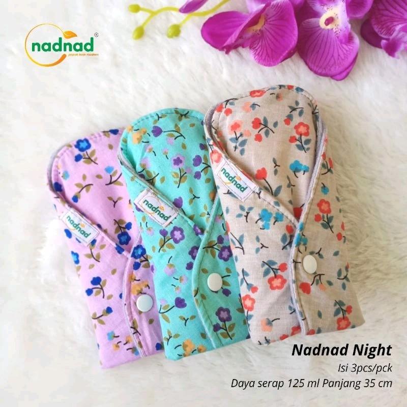 MENSPAD NADNAD (pembalut kain cuci ulang) Mudah Digunakan Nyaman Dapat digunakan kembali 2