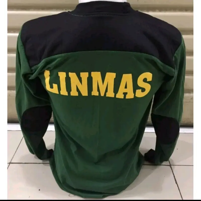 T-shirt Kaos Linmas/ Kaos Linmas bantalan Lengan Panjang 2