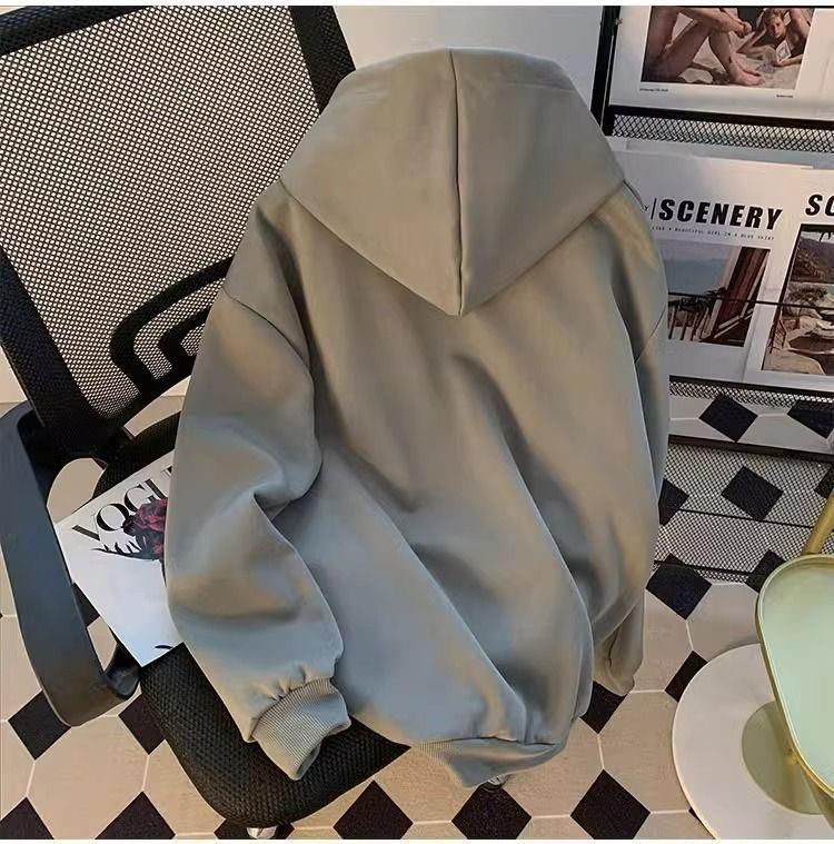 Product Introduction of Áo Len Có Mũ Trùm Đầu Cổ Lọ, Thương Hiệu Thời Trang Thiết Kế Pu Shuai, Dành Cho Nam Và Nữ, Xu Hướng Thường Ngày Thích Hợp Cho Mùa Thu Và Mùa Đông, Ins Dễ Phối Đồ, Áo Đôi, 1 / 2 Mảnh 9