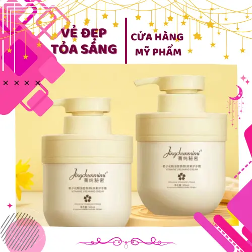 COMBO 2 Kem Dưỡng Da Tay Chân Jingchunmimi Giúp Dưỡng Ẩm Dưỡng Trắng Da Ngăn Ngừa Lão Hoá Nứt Nẻ 300Ml - Vẻ Đẹp Tỏa Sáng