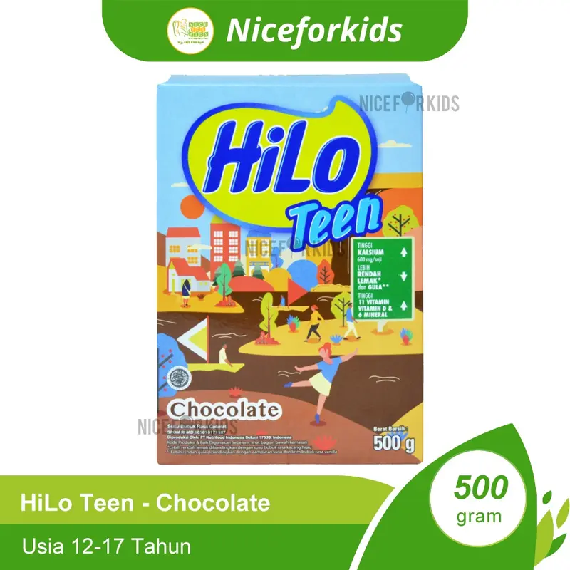 HiLo Teen 500gr Susu Untuk Usia 12-17 tahun Susu Tinggi Kalsium 2