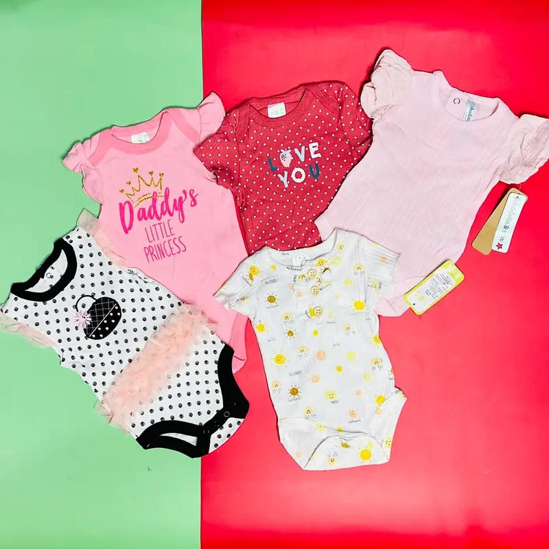random isi 5 playsuit anak bayi cewek tile 2