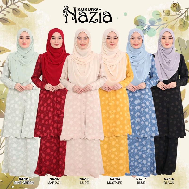 BAJU RAYA 2023 BAJU KURUNG MODEN LESS IRONING BAJU KURUNG SEDONDON ...