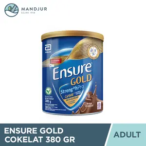Ensure Cokelat 380 Gram - Susu Penambah Nutrisi Dewasa Rendah Laktosa