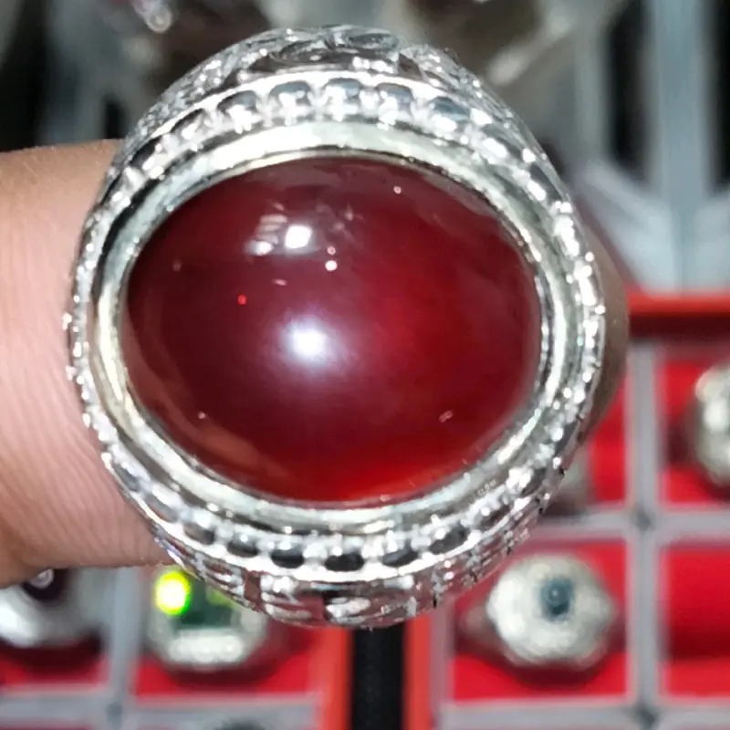 garnet ring alpaka 1