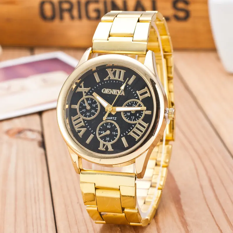 New Brand 3 Eyes Silver  Casual Quartz Watch Women Stainless Steel Dress Watches Relogio Feminino Ladies Clock Hot Sale