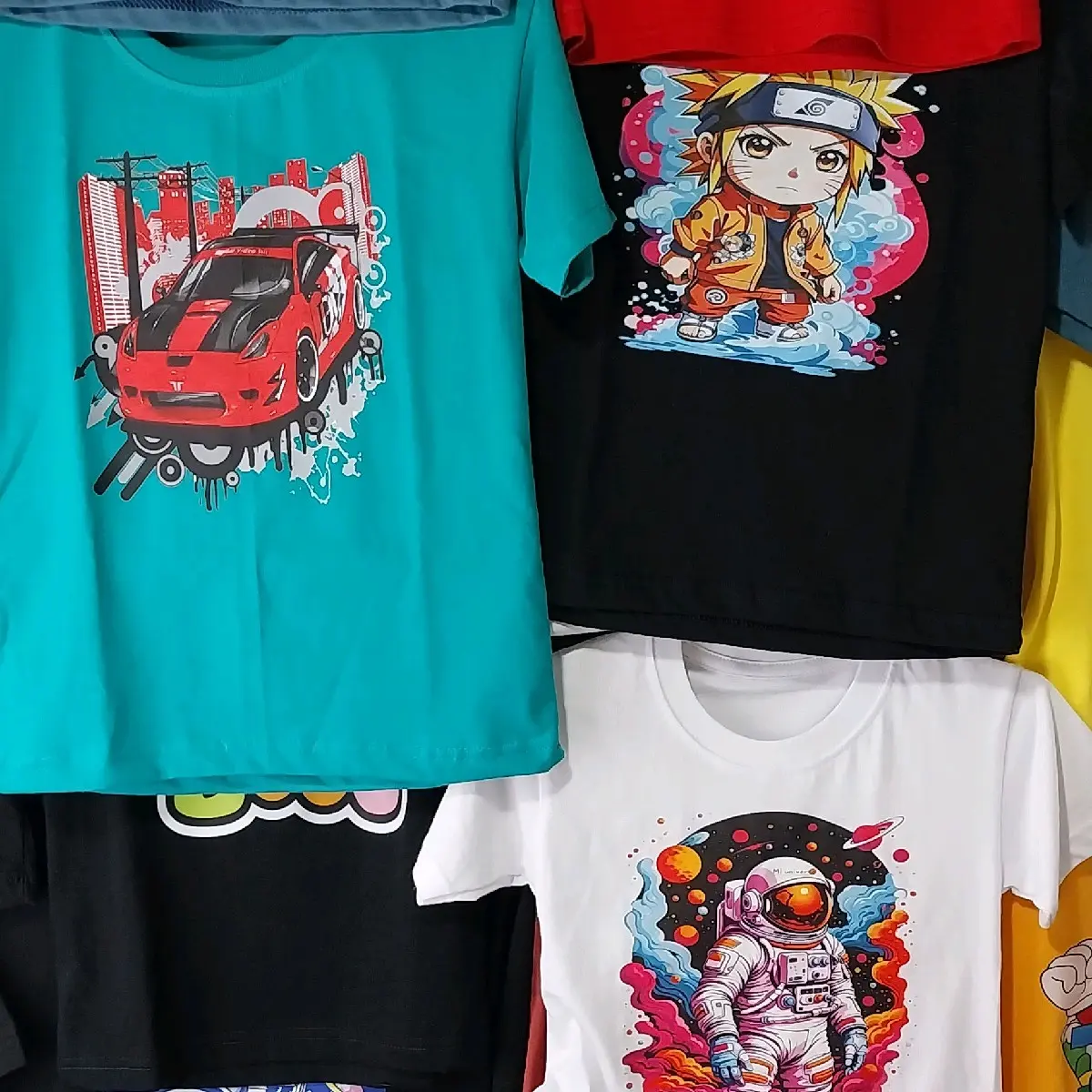 paket 3 pcs kaos anak laki laki random