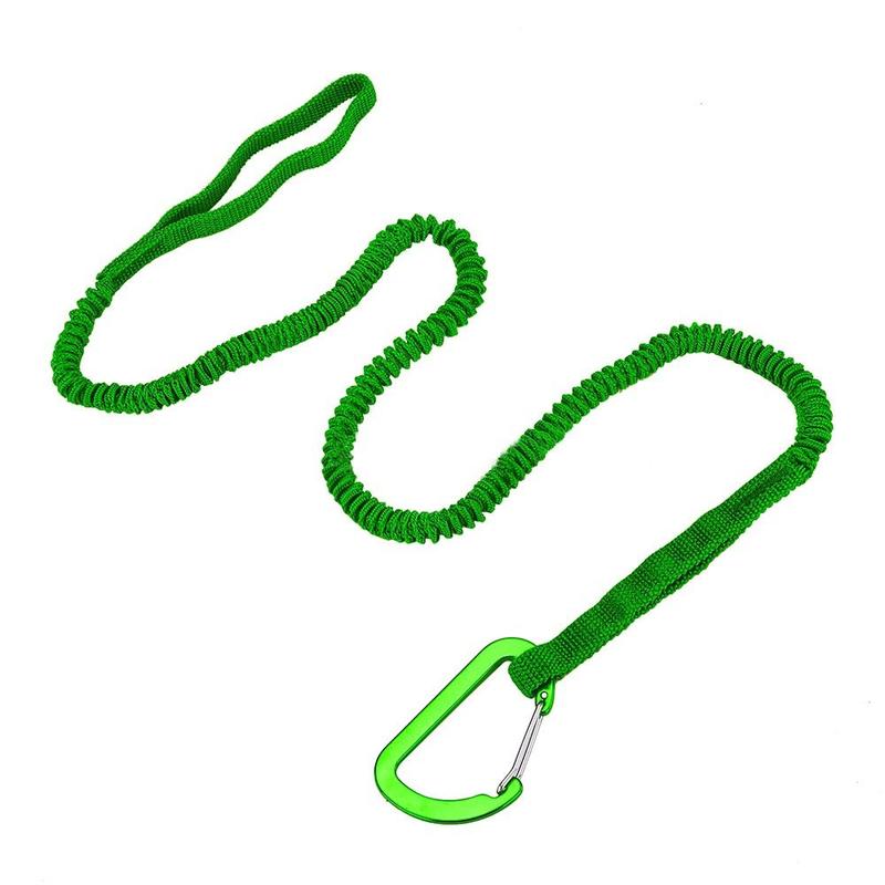 Product Introduction of High Quality with Safety Hook Kayak Paddle Leash 4 Colors Paddle Anti Lost Ropes Canoe Oars Leash for Kayak Paddles 18
