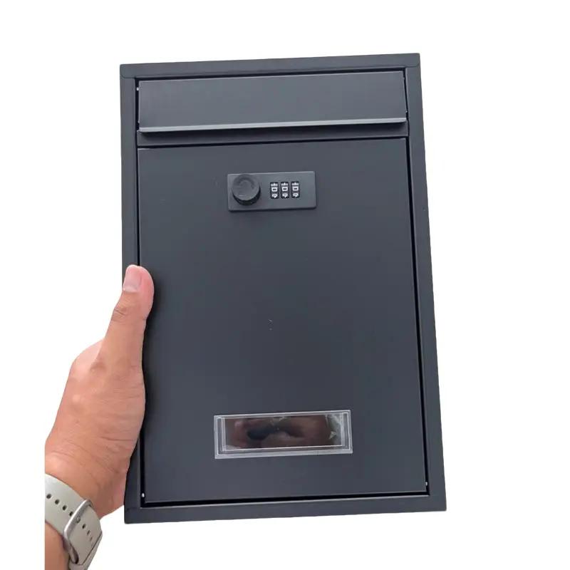 Mailbox Outdoor Heavy Duty Metal Post Box Wall Mount Mail Bo - TikTok ...