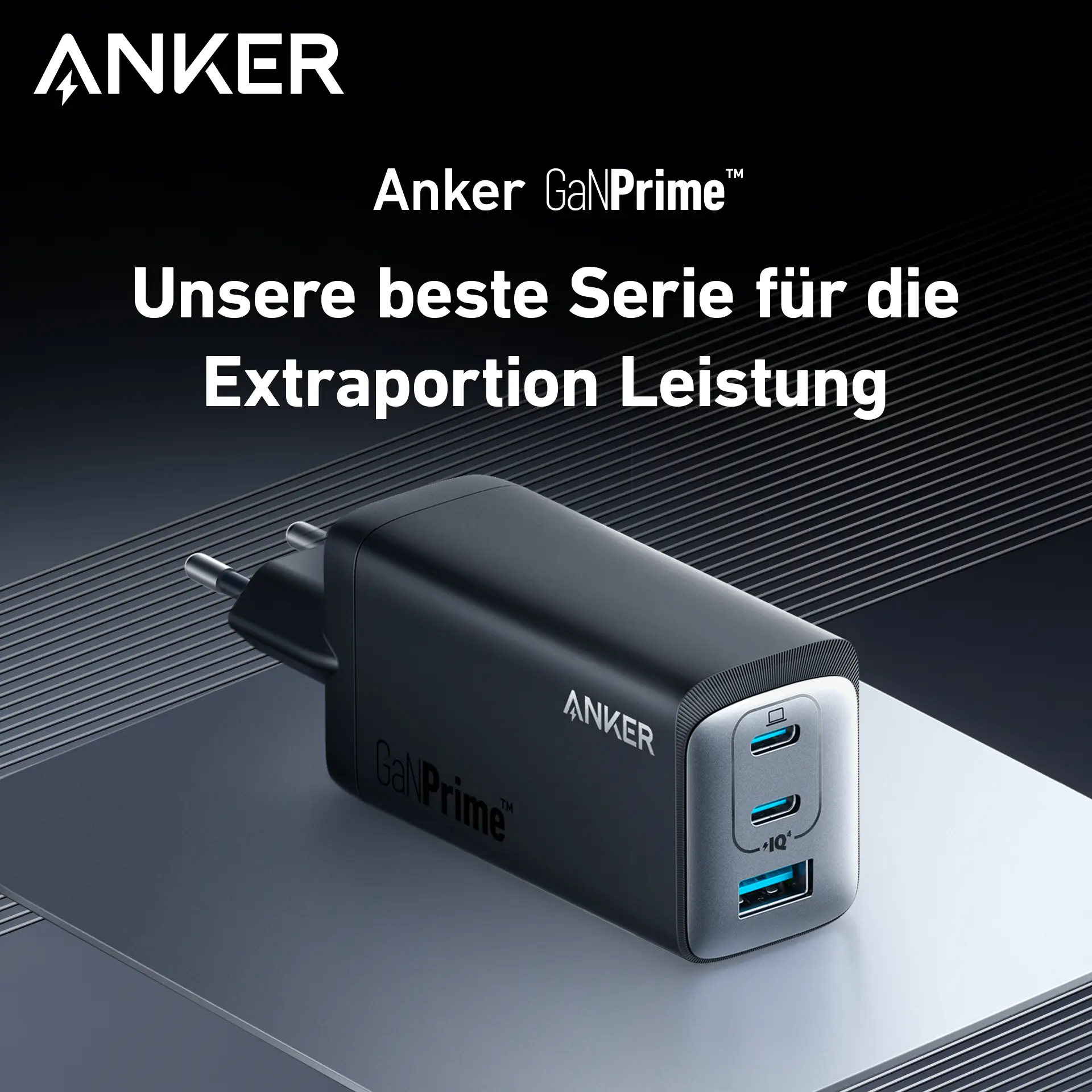 [Củ 120W] Dành cho Laptop | Củ Sạc Anker 3 cổng 2C1A 737 GaNPrime - 120W - Hỗ trợ GaN, PowerIQ - A2148 | BigBuy360 - bigbuy360.vn