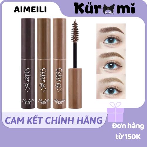 [AIMEILI] Mascara Chuốt Lông Mày 3D AIMEILI Chuốt Mày Đổi Màu Color My Brows Kháng Nước Lâu Trôi 3 Màu Sắc Tự Nhiên