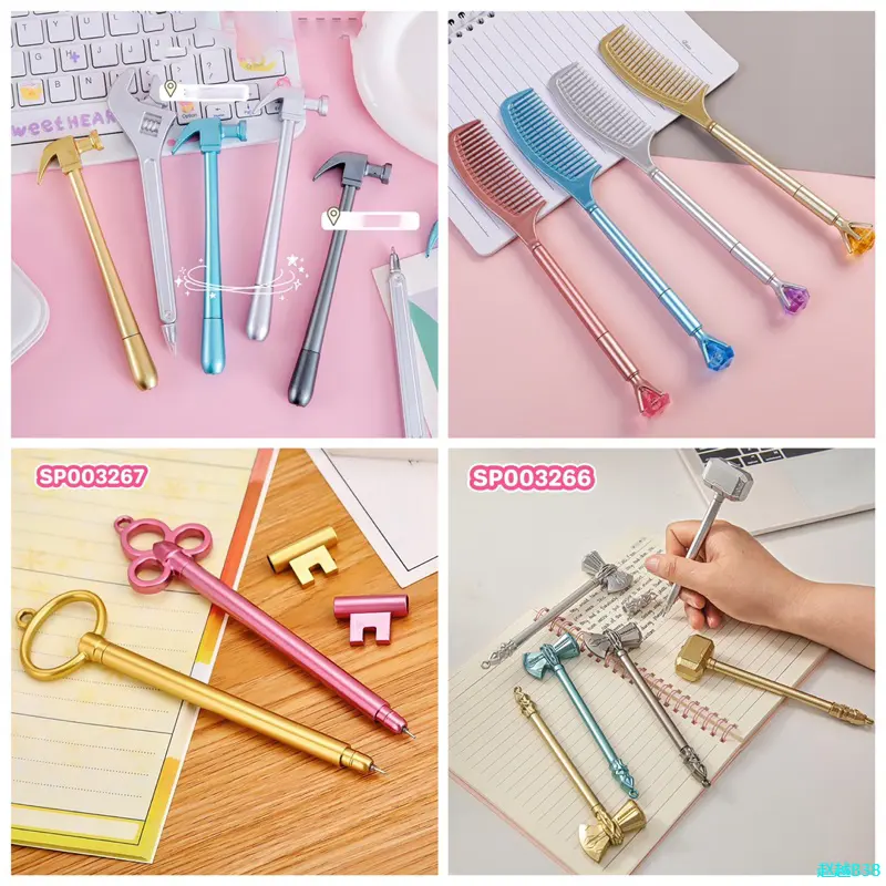 laeou99 Bút gel hình dáng dễ thương vui nhộn