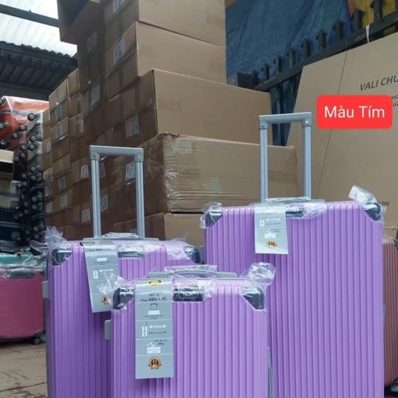 Vali kéo du lịch size 28 (TẶNG TÚI ĐỰNG GIÀY LỚN), nhựa dẻo, siêu bền, chịu va đập tốt  4 bánh xe quay 360 độ