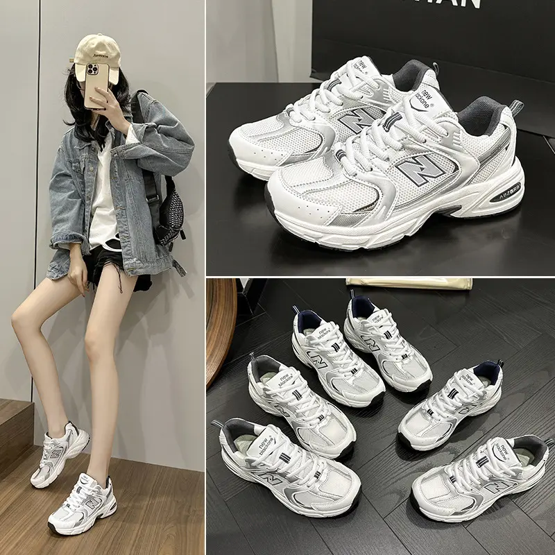 2 Mesh Breathable 530 Sports Running Shoes Men and Women Trendy Shoes