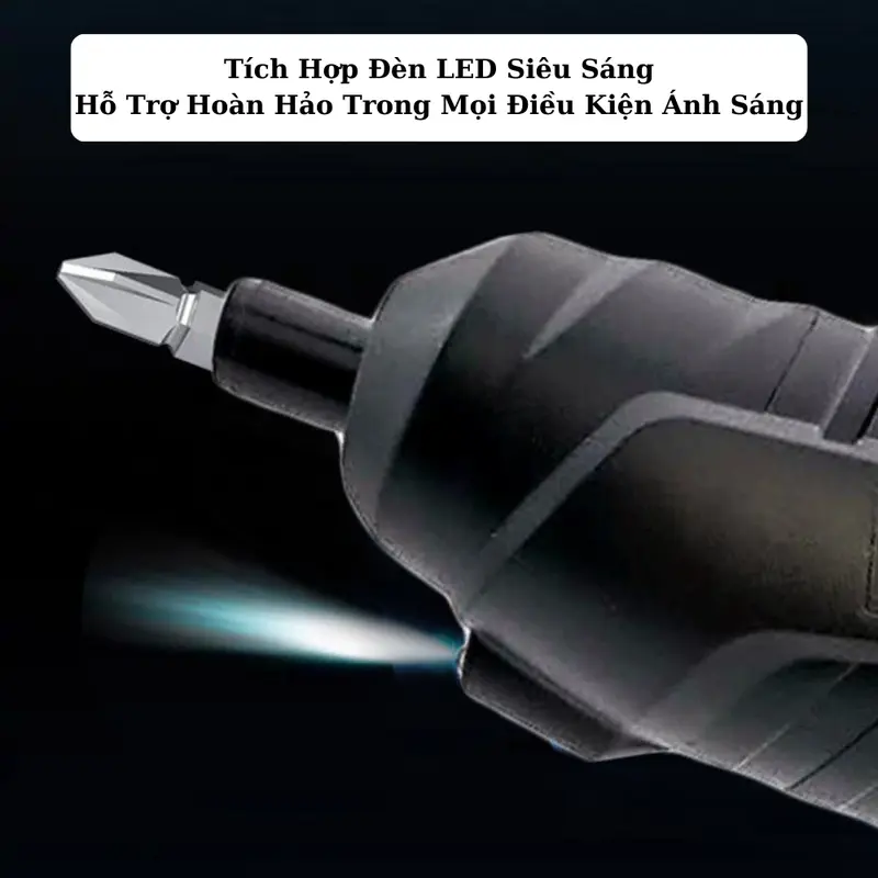 Bộ Khoan Vít Điện Cầm Tay 47 Chi Tiết Gập xoay 180 độ linh hoạt Pin tích điện mạnh mẽ - Đa Năng, Hỗ Trợ Tối Ưu Mọi Công Việc 5
