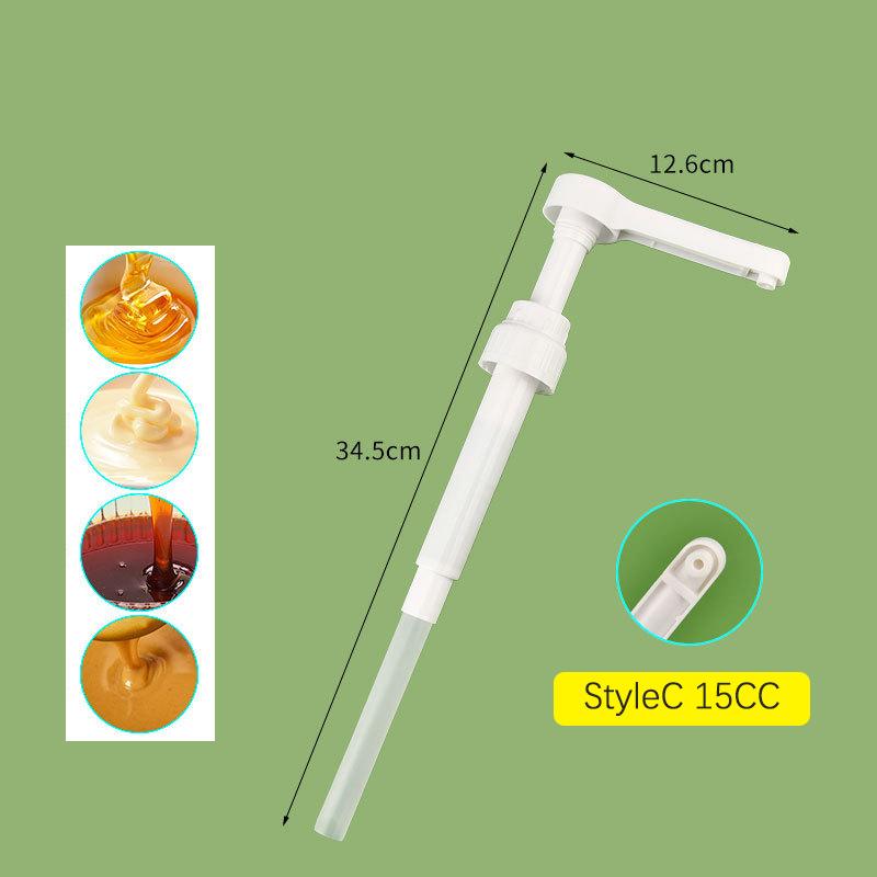 Product Introduction of Syrup Pumps Dispenser Replacement Sauce Pressure Nozzle Bottle Pump Containers for Coffee Kitchen Seasoning Liquid 39