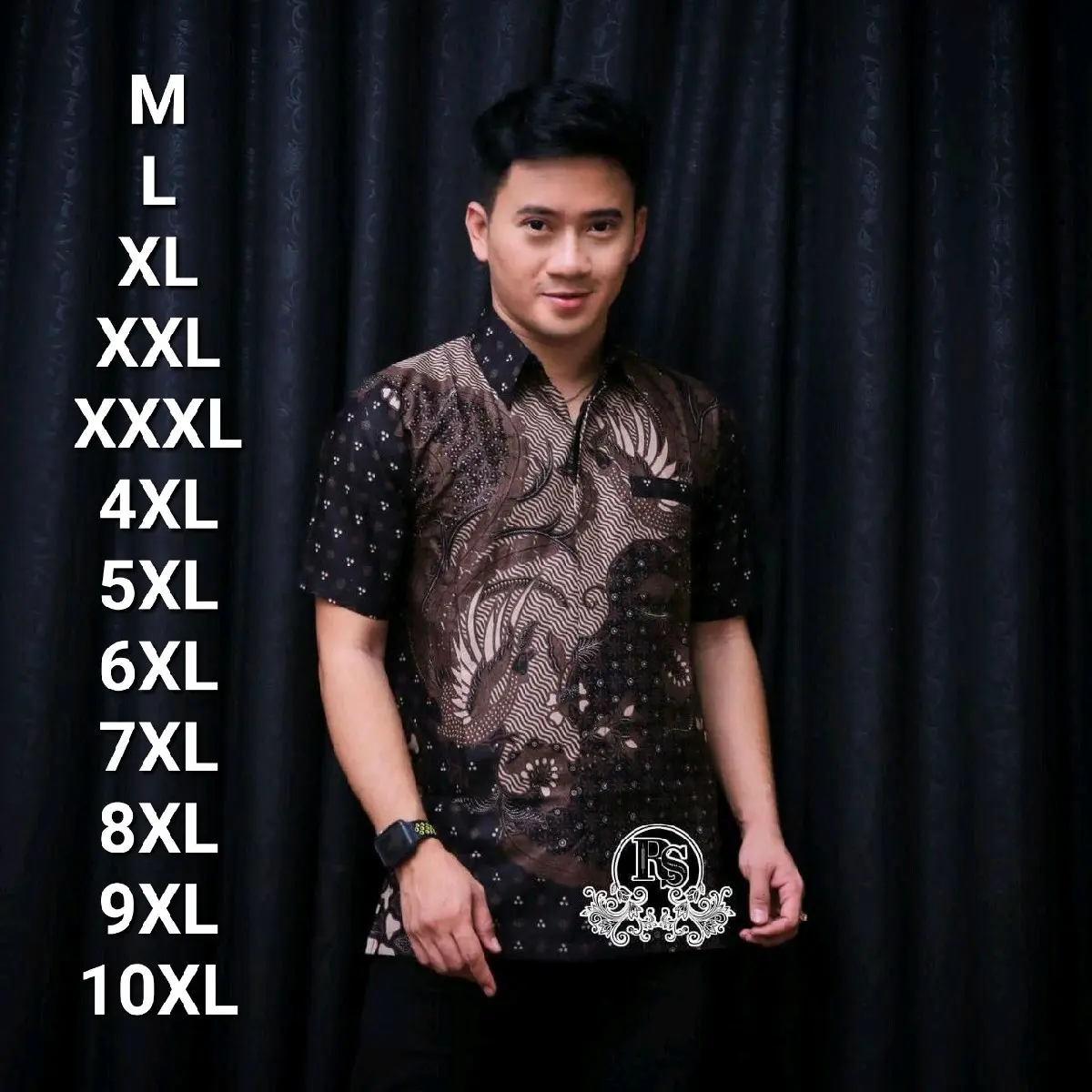 Kemeja Batik Pria Lengan Pendek Katun Prima Bahan Lembut - Ukuran Standart & Jumbo Dewasa