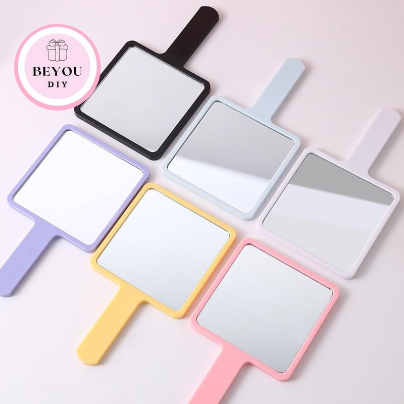 Gương Cầm Tay Mini Trang Điểm Dễ Thương Gương Soi Nhỏ Gọn Độ Nét Cao Tiện Lợi Mang Theo BEYOU