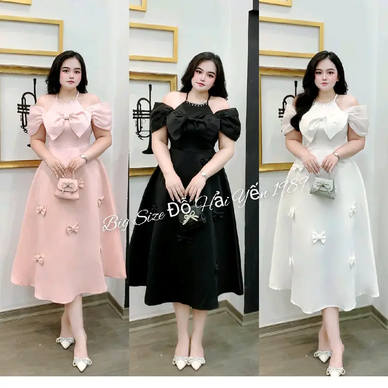 Đầm Dự Tiệc Bjg Size (55kg đến 100kg) MS02.015.016 Nữ Women 0