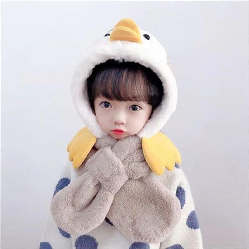 Mũ HÌNH CHIM CÁNH CỤT Bé 4-8 TuổiCAM KẾT CHUẨNMŨ LEN CHO BÉ TRAI BÉ GÁI KÈM KHĂN QUÀNG CỔ ẤM ÁP(TUYỂN   ) 5