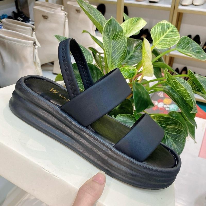 SANDAL QUAI HẬU ĐẾ BẰNG QUAI NGANG CAO CẤP SIÊU ÊM MỀM 5