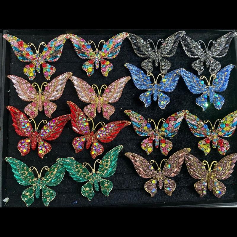 Phụ Kiện Charm Gắn Dép Nữ, Chất Liệu Kim Loại Và Đá, Sáng Xinh