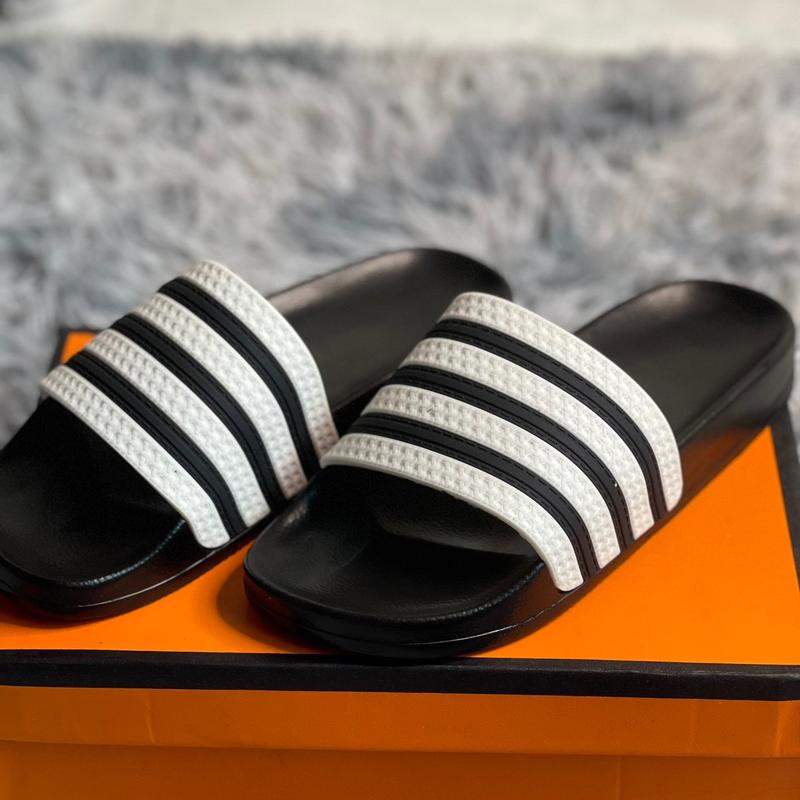 Dép 3 Sọc Quai Ngang Cực Đơn Giản Cho Nam Thể Thao, Năng Động