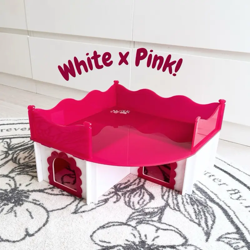 White x Pink!