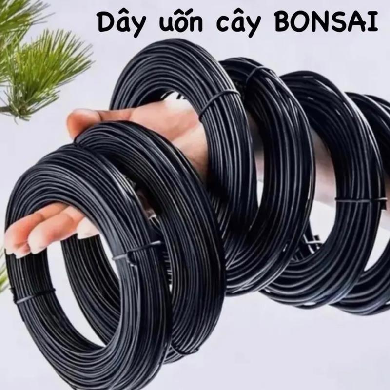 200Gram Dây Nhôm Đen Uốn Cây Cảnh Loai Tốt thép nghệ nhân