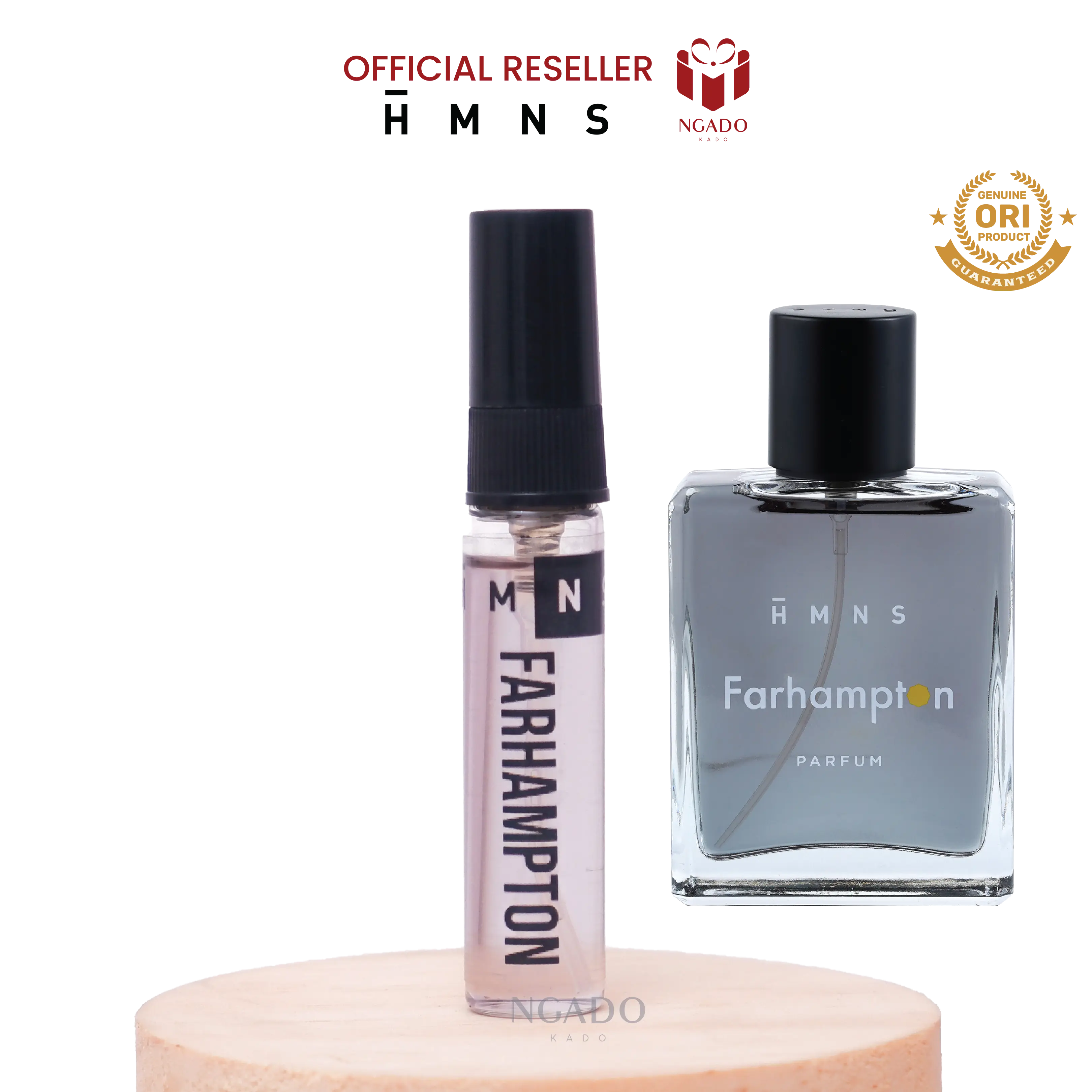 HMNS Farhampton Decant Parfum Share in Jar Travel Size 5ml 10ml Tester EDP Original Parfume
