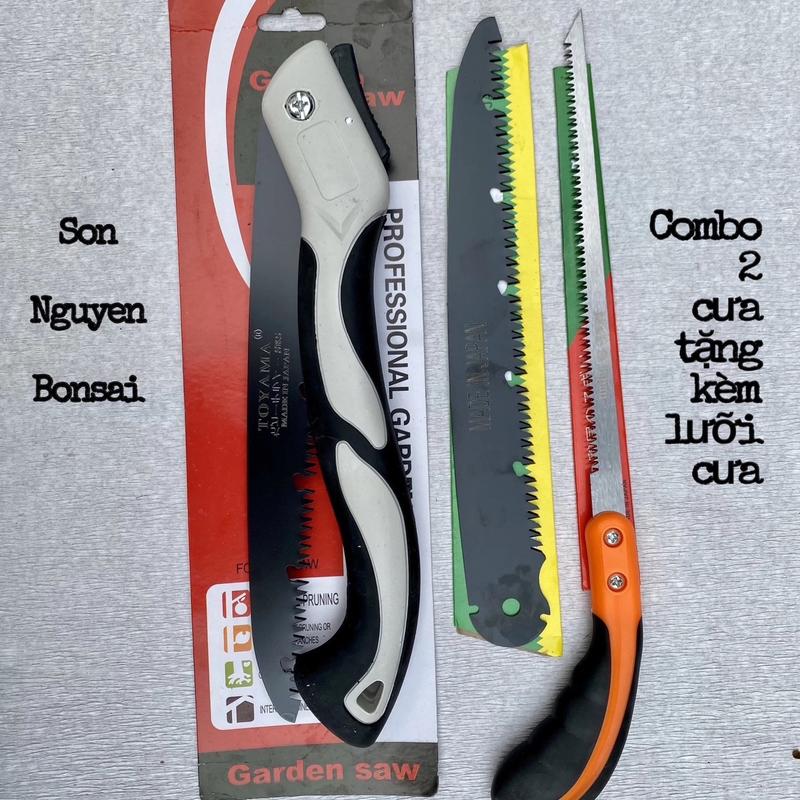  Combo 2 Chiếc Cưa Cắt Cành Tặng Kèm Lưỡi Cưa 