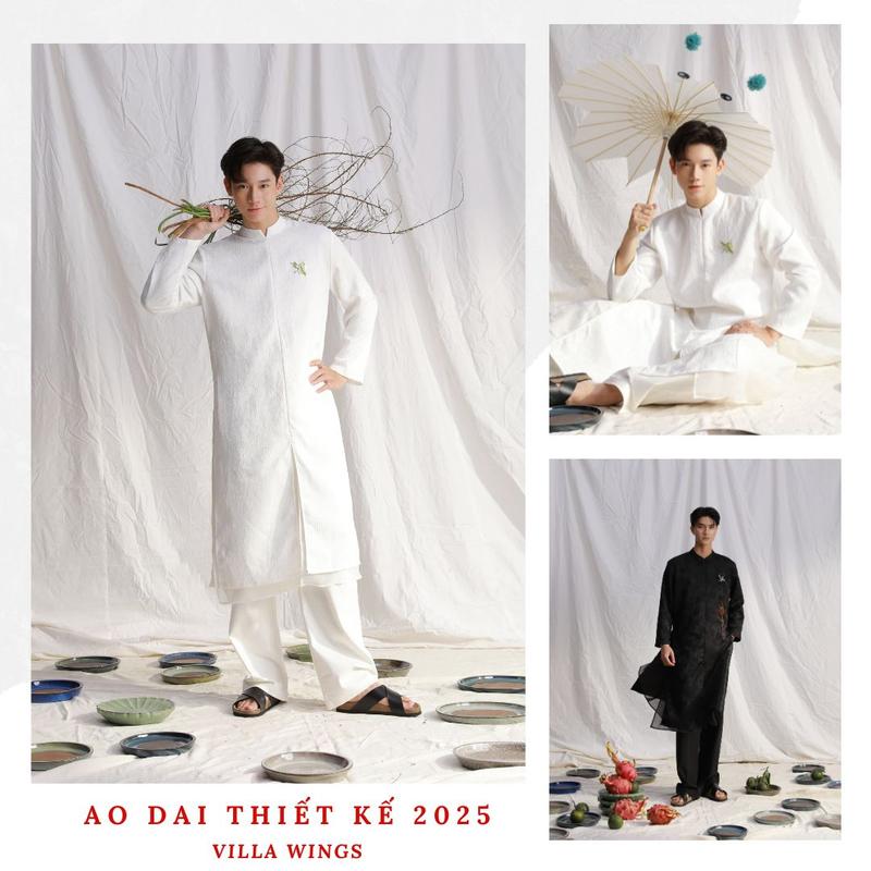  Áo dài 2 lớp gấm dệt – Hàng thiết kế độc quyền cho Tết 2025!  KHÔNG KÈM QUẦN + NGỌC BỘI  