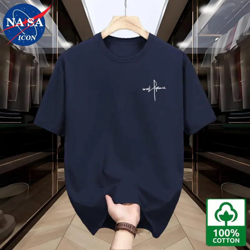 Áo Thun Nam, 100% Cotton, Vải Mềm Mại Và Thoải Mái, Phong Cách Thường Ngày ngắn Tay, Vừa Vặn Với M-4XL, Có 12 Màu, Bảo Đảm Chính Hãng "NAISAICON", Áo Thun Nam, Quần Đùi, TX1120 Menswear Cổ Tròn