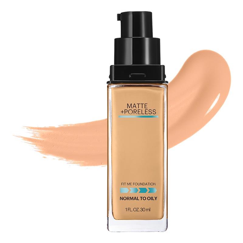 Maybelline Fit Me Matte + Poreless #220 Liq Matte Foundation MakeUp 3