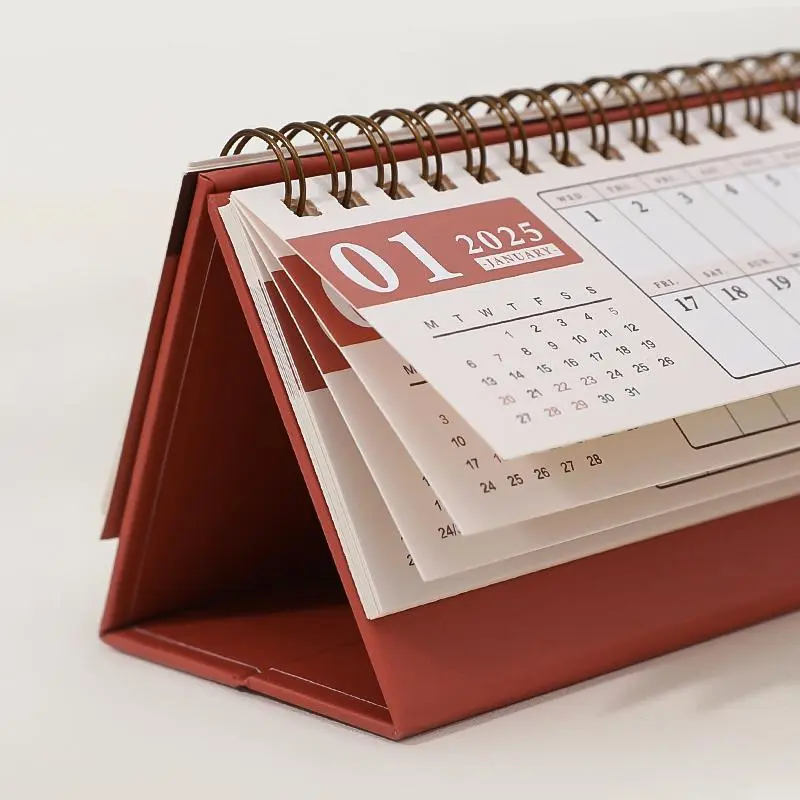 Desktop Calendar, 1 Count 2025 Monthly Desktop Calendar, Office Stationery & Supplies, Desktop Calendar for Home Office School 3
