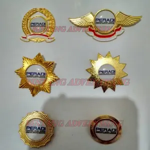 PIN LOGO CUSTOM PIN PADI KAPAS BENDERA WING SAYAP BURUNG BINTANG 8 BINTANG 12 BULAT GERIGI MATAHARI KEMBANG PIN KUNINGAN PLUS LOGO CUSTOM SUKA-SUKA BISA SATUAN