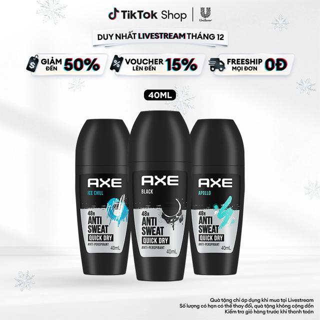  Lăn khử mùi Axe hương nước hoa 40ml nam tính hỗ trợ ngăn mùi  1  