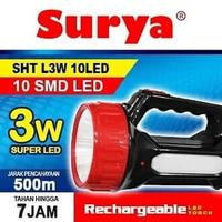 Gambar Surya Lampu Senter Emergency LED 2 in 1 SHT L3W + 10 LED SMD dari Homeklik Living Kota Bekasi 1 Tokopedia
