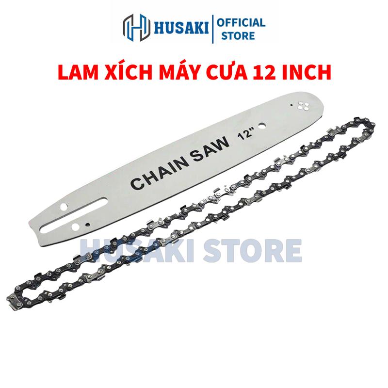 Lam xích máy cưa 12 inch phụ kiện máy cưa xích cầm tay các loại máy cưa điện, cưa xăng, cưa gỗ,...