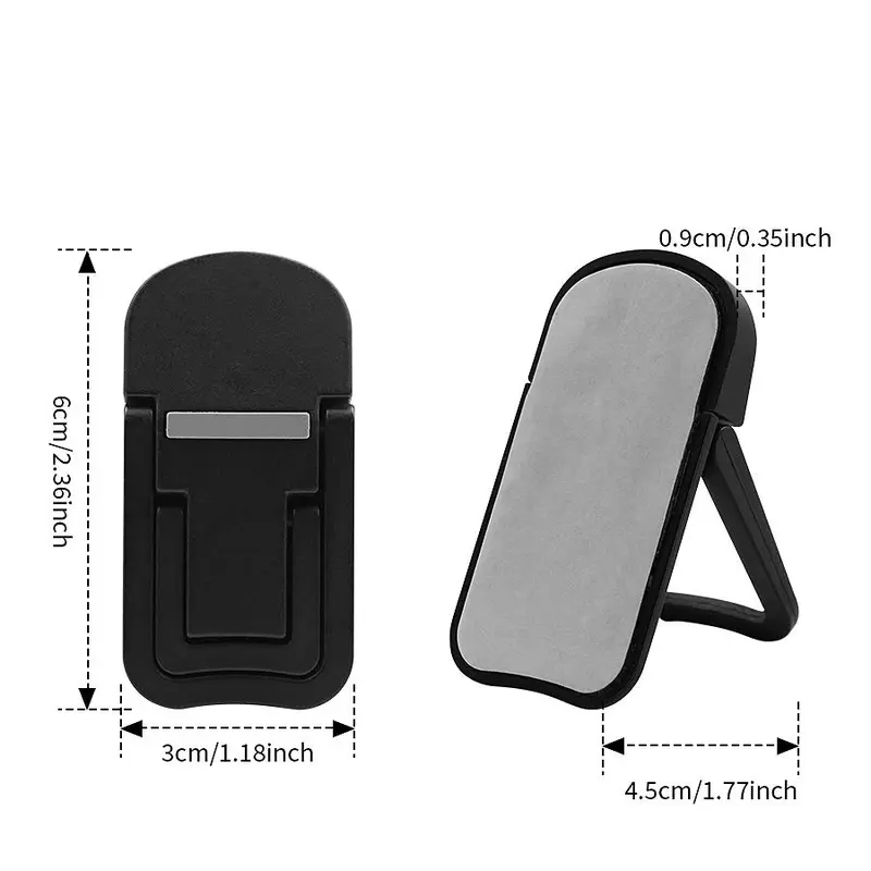 Ergonomic Space-Saving Mini Laptop Stand, Adjustable Laptop Stand, Foldable Mini Laptop Stand, Durable ABS Compact Design Laptop Stand for Desk, Table 1