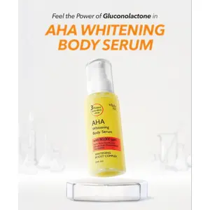 AHA Body Serum to Whitening & Moisturising | Hand Body Serum Mencerahkan Serta Merawat Skin Barrier Pada Kulit COD GS