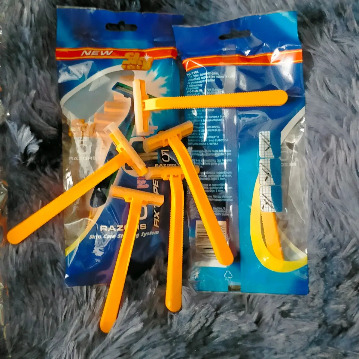 Set 5 dao cạo râu 2 lưỡi (1 bịt 5 cây)