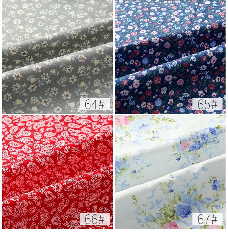 Product Introduction of Cotton Printed Fabric Small Flower Baby Dress Shirt Diy Bed Sheet Quilt Cover Fashion Sewing Wholesale Material Cloth by Meter 24