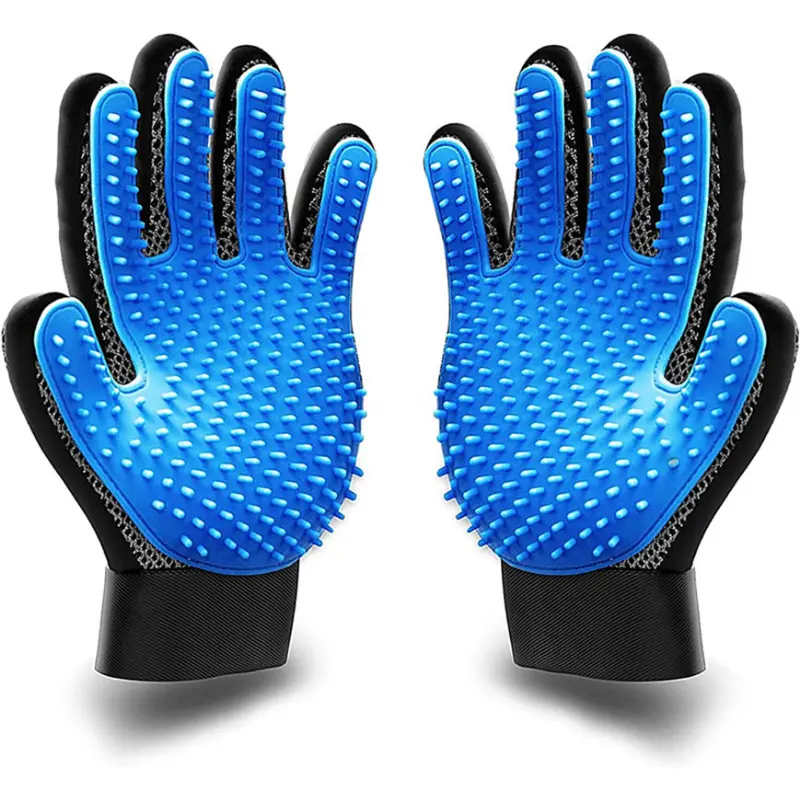 Pet Glove Cat Grooming Glove Cat Hair Deshedding Brush Remover Brush For Animal Gloves Dog Comb for Cats Bath Clean Massage Hair
