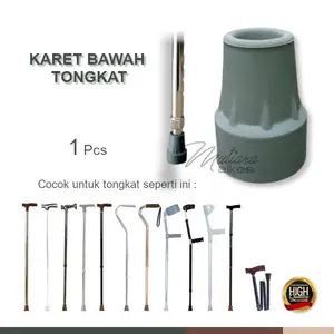 Karet Tongkat Lurus / Kaki 1 / Lipat / Elbow