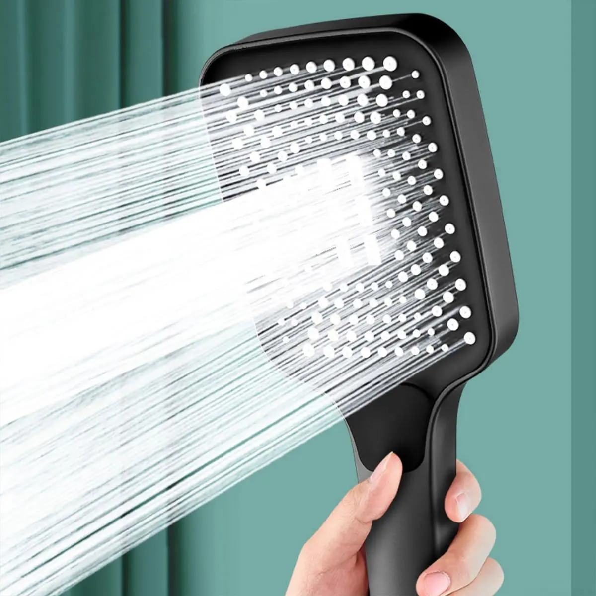 Shower Head, 1 Count Bathroom Handheld Shower Head, Three Mode Free Switching Shower Sprayer, Bathroom Accessories, Bathing Accessories, Chill Room Accessories, Gifts for Men