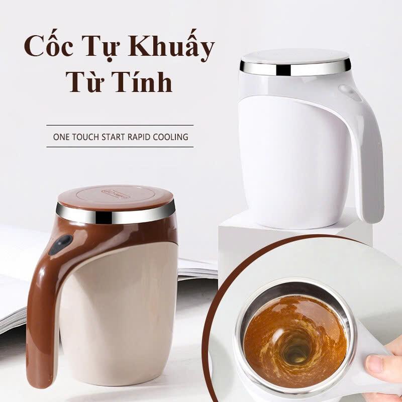 Cốc Khuấy Cà Phê,Ngũ Cốc , Trà,... Tự Động Thông Minh Bằng Một Nút Bấm, Tiện…