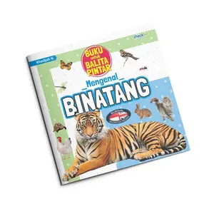 Buku Untuk Balita Pintar Mengenal Binatang